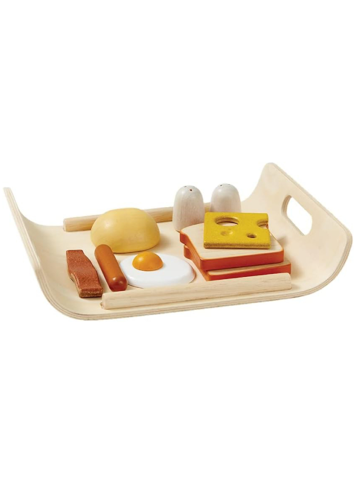 PlanToys Playfood Breakfast Menu tray (3415)