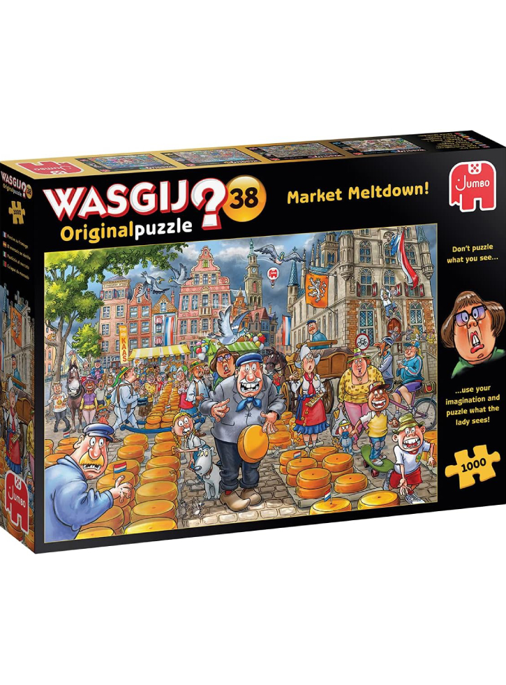 Wasgij Original 38 Market Meltdown! 1000pc
