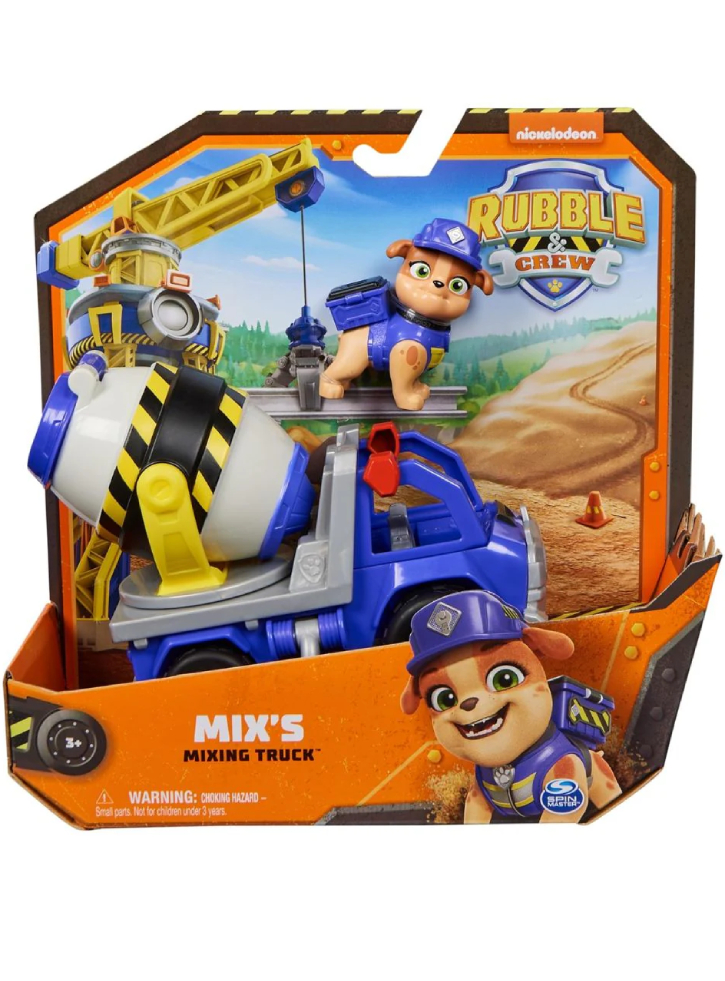 Paw Patrol Rubble Crew - Mixs Mixing Truck (20141510)