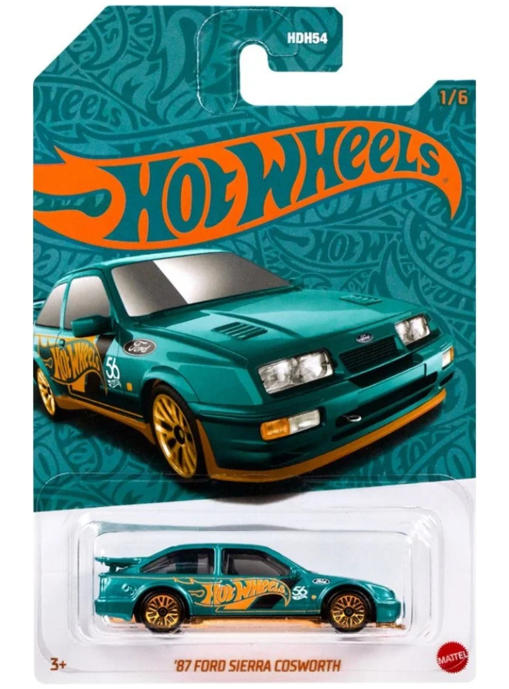 Hot Wheels 56th Anniversary Edition Green and Copper Colour Sierra Cosworth