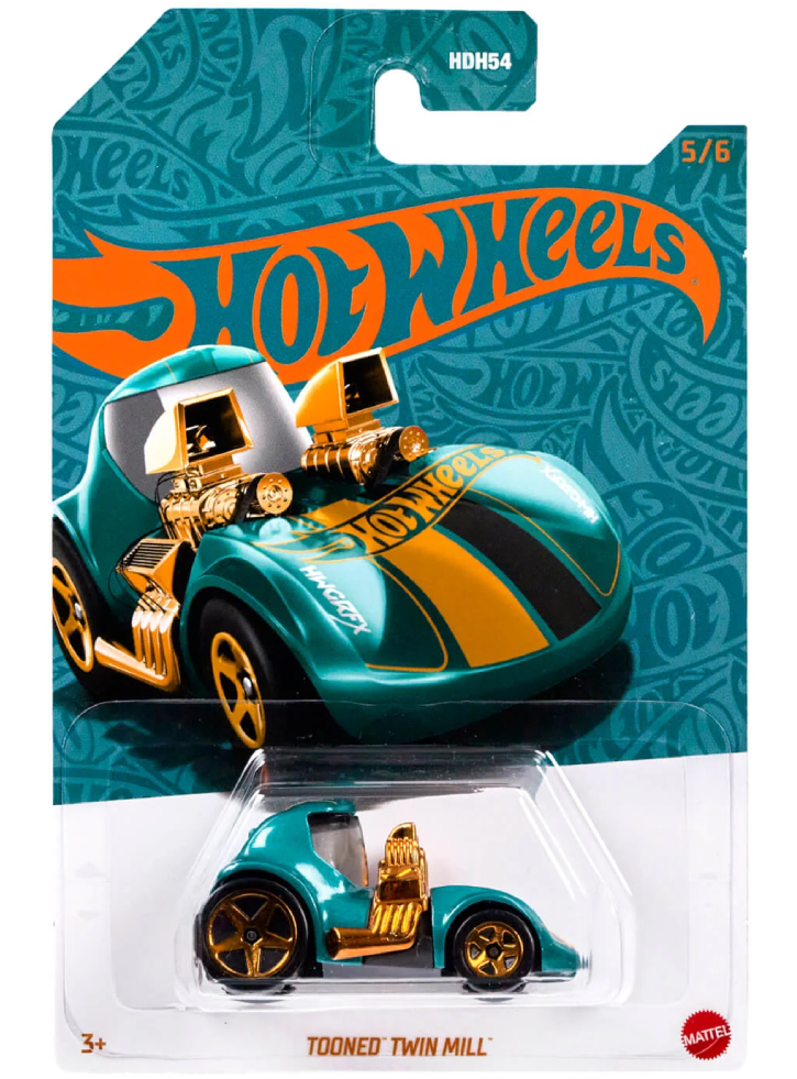 Hot Wheels 56th Anniversary Edition Green and Copper Colour Twin Mill