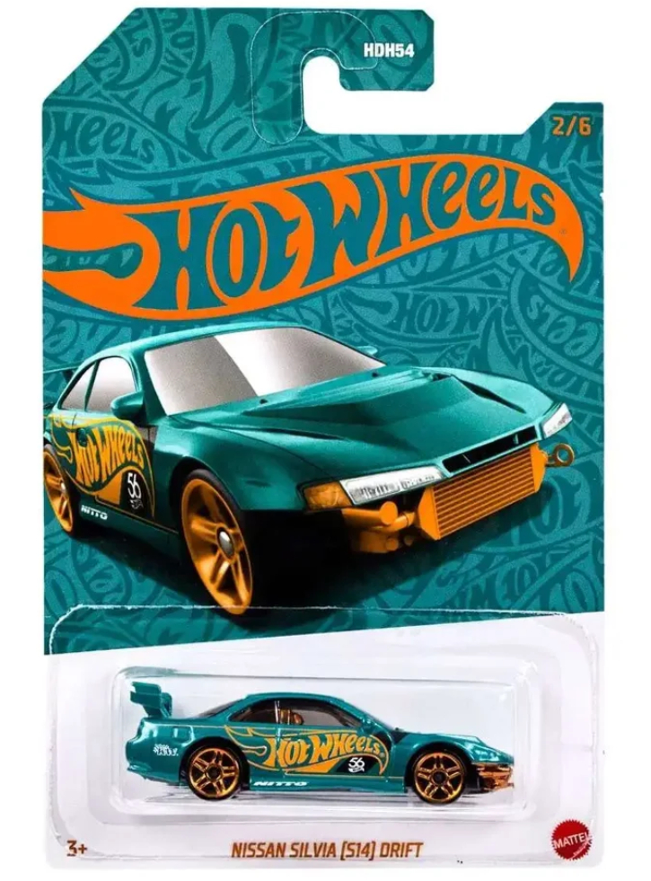 Hot Wheels 56th Anniversary Edition Green and Copper Colour Nissan Silvia