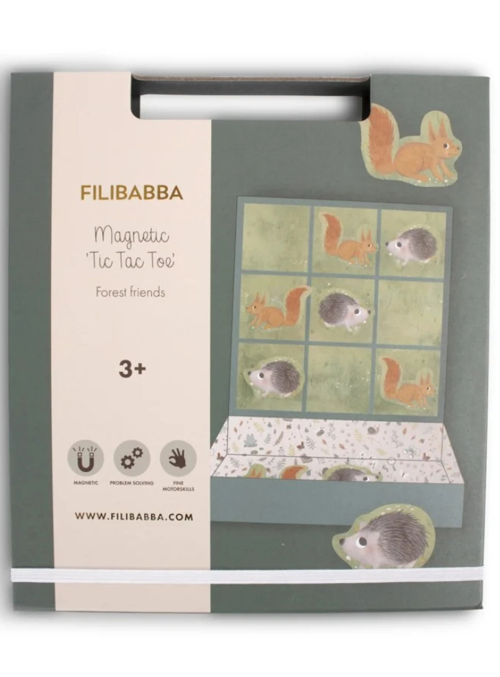 Filibabba Magnetic 'Tic Tac Toe' Forest friends (FI-03324)