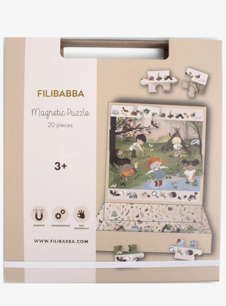 Filibabba Magnetic puzzle Enchanted forest (FI-03325)