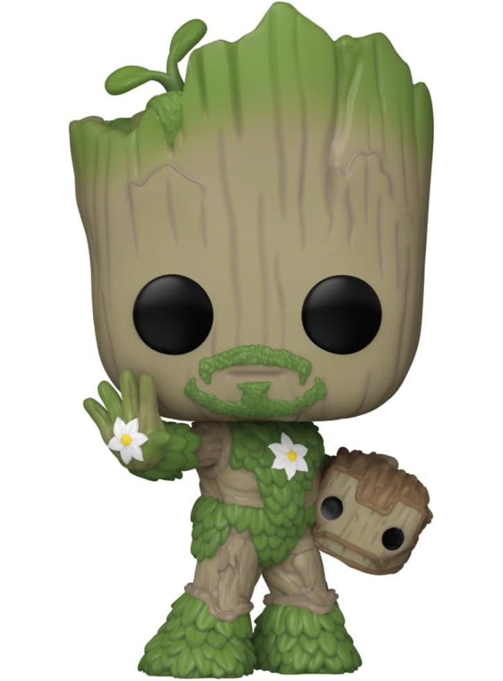 Funko Pop Marvel We Are Groot Groot as Iron Man #1393 Bobble-Head 9cm