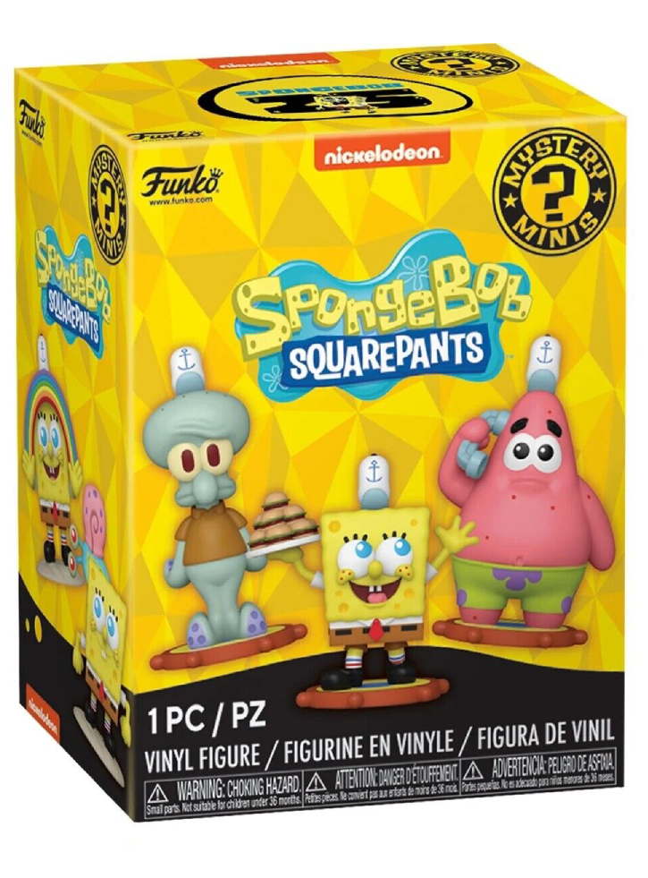 Funko Mystery Minis SpongeBob Squarepants (Blind Box/Random)