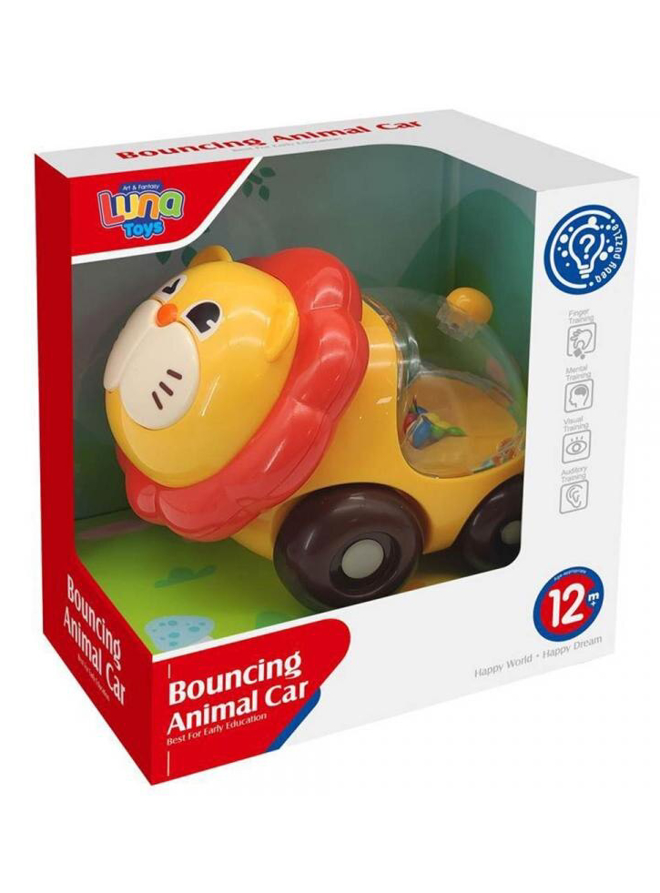 Scandinavian Baby Products Baby toy car confetti lion (SBP-03540)