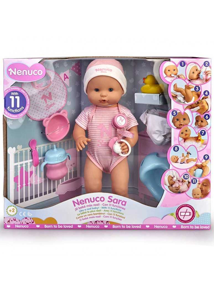 Nenuco Born to be Loved Sara Like a Real Baby (700015154)