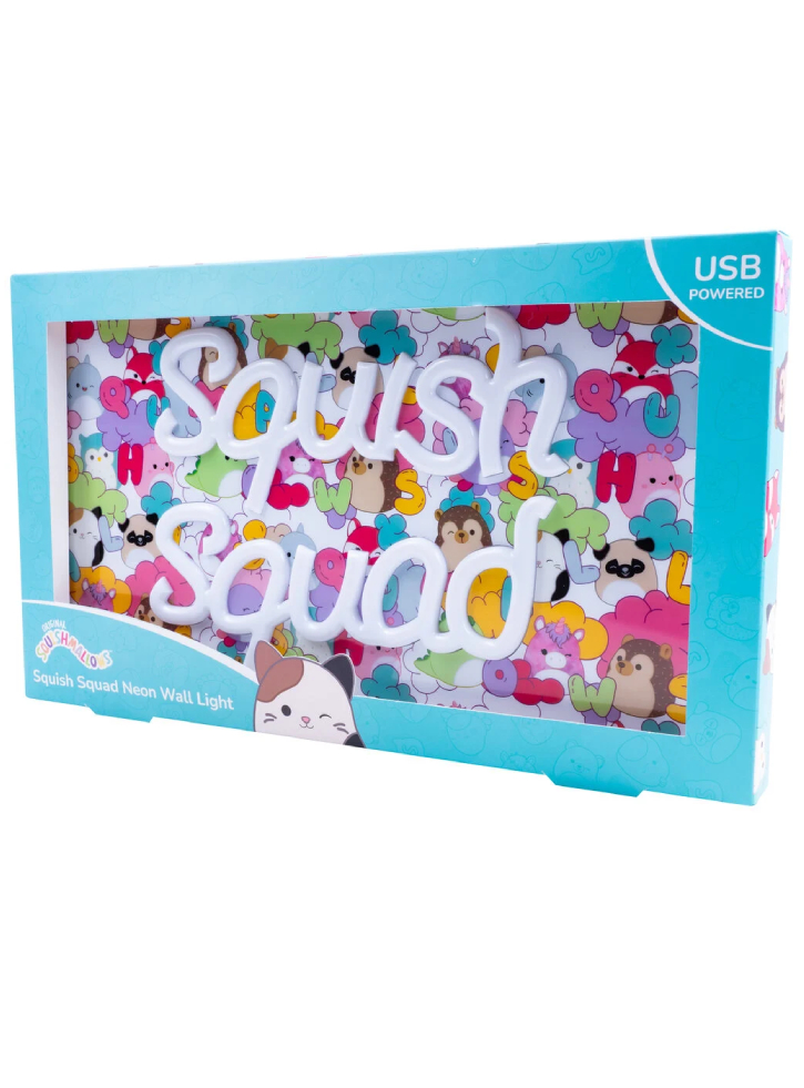 Fizz Squishmallows Squish Squad Neon Wall Light (350066)