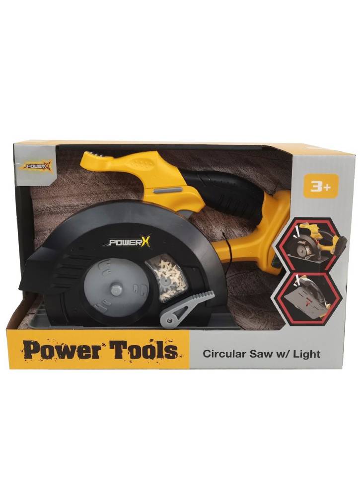 POWER X Circular Saw w/ Light (20359)