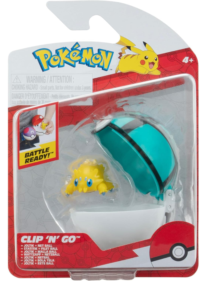 Pokemon Clip N Go Joltik With Net Ball (PKW3632)