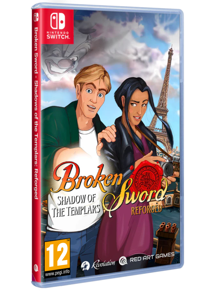 Broken Sword Shadow of the Templars Reforged - Nintendo Switch
