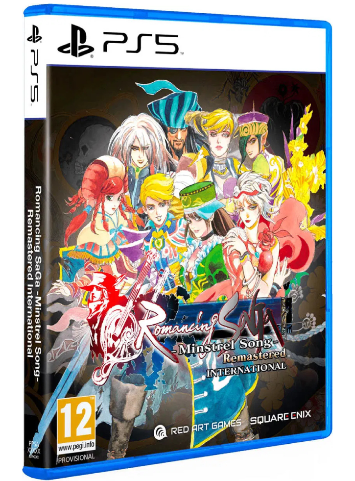 Romancing SaGa Minstrel Song Remastered International - Playstation 5
