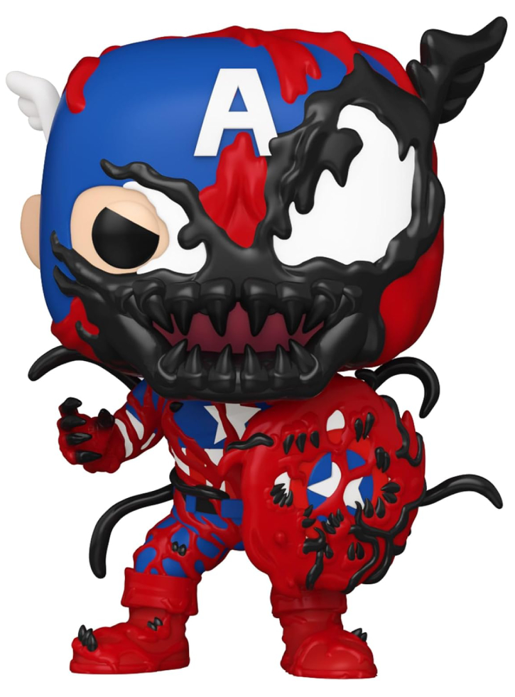 Funko Pop Marvel Carnageized Carnage Captain America #1436 Bobble-Head 9cm