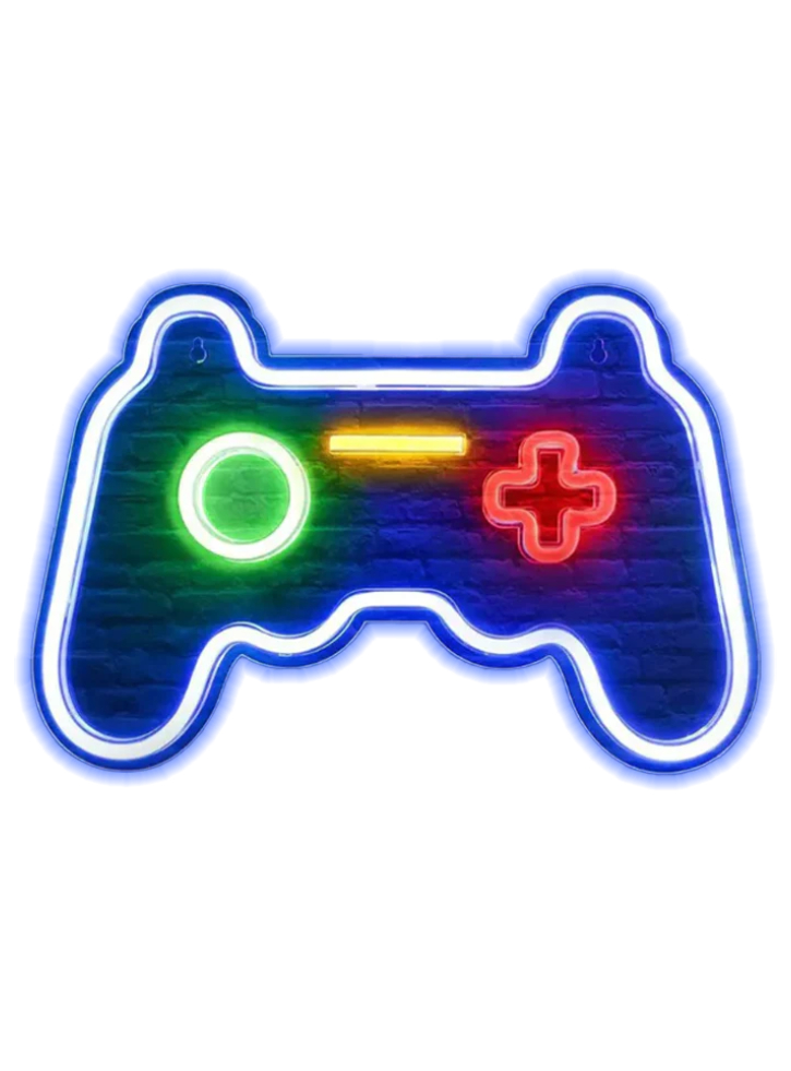 MECHARITE Controller LED Neon Skilt Blue