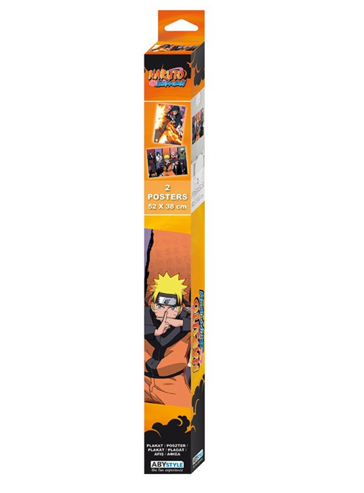 NARUTO SHIPPUDEN Set 2 Chibi Posters (52x38)