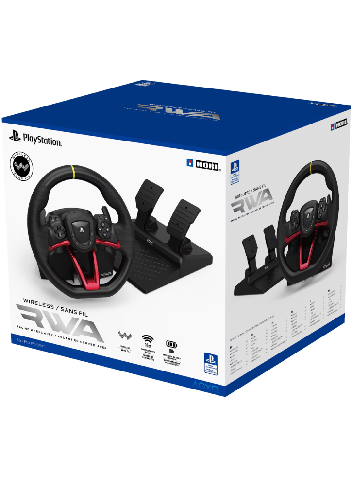 HORI Wireless Racing Wheel Apex - PS5/PS4