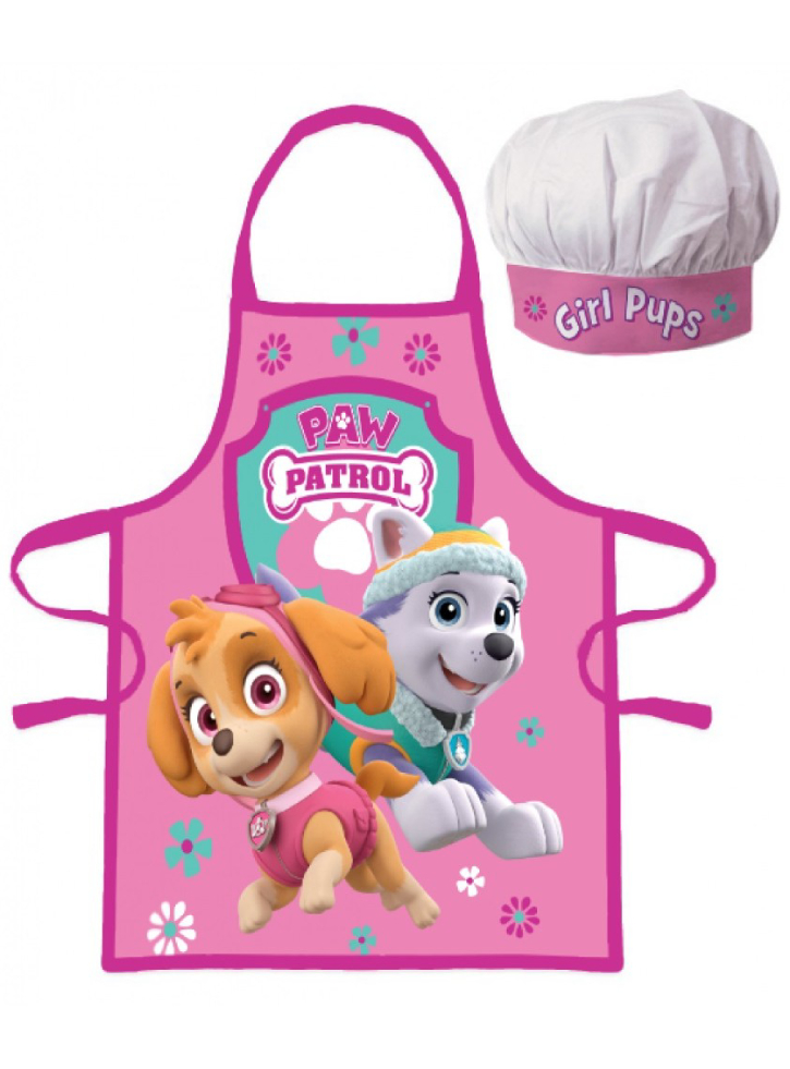 Kids Apron Paw Patrol Pink (230007)