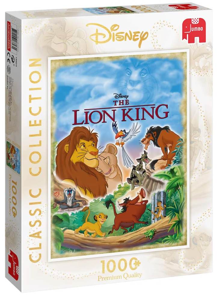 Puzzle Jumbo Disney The Lion King (1000 pieces) (JUM8823)