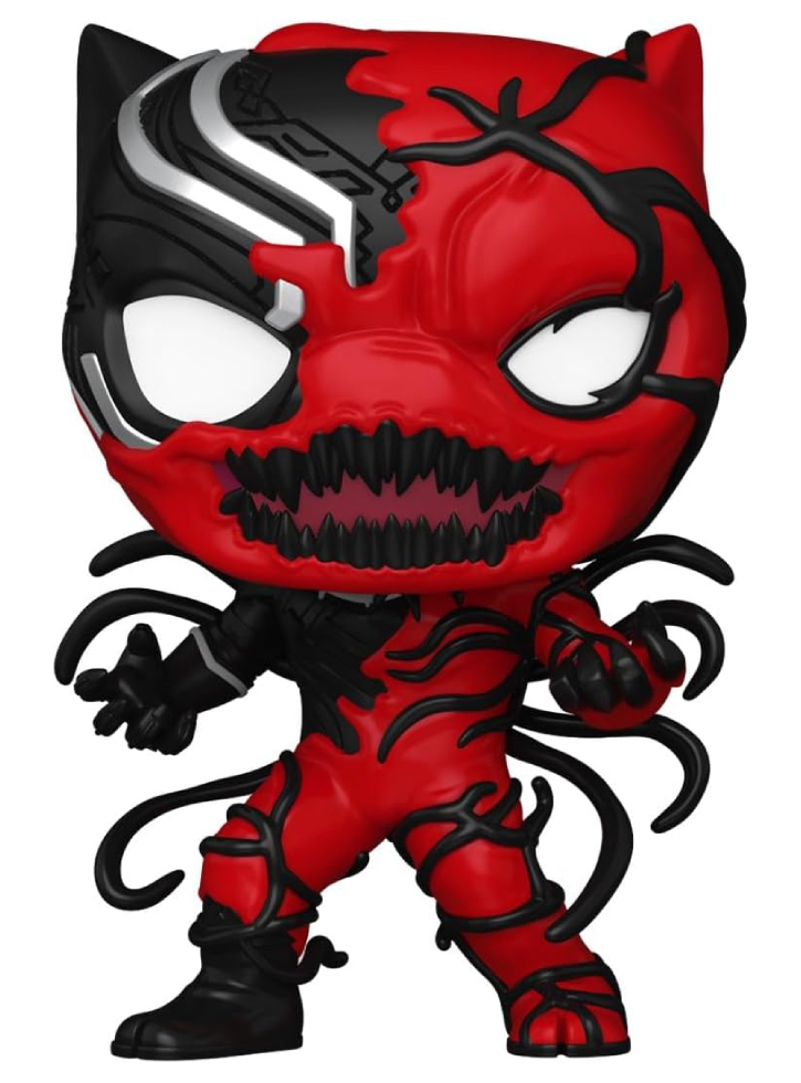 Funko Pop Marvel Carnageized Carnage Black Panther #1434 Bobblehead Vinyl Figure