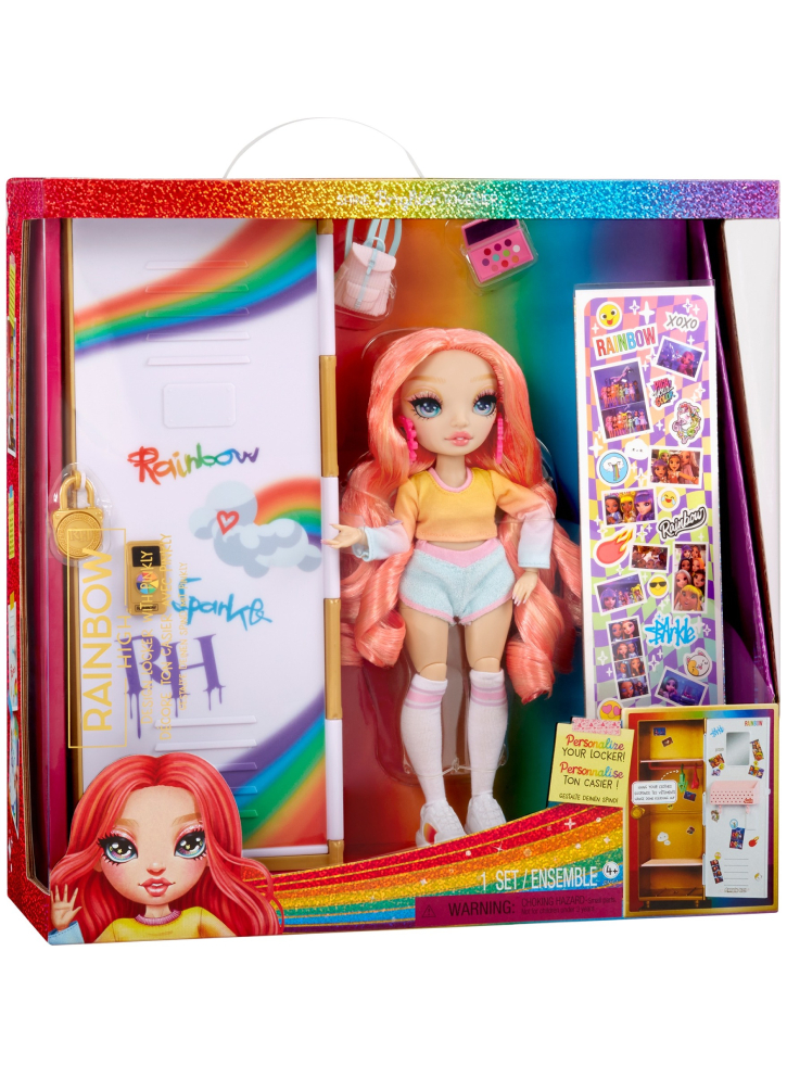 MGA Rainbow High Design Locker With Pinkly (121015)