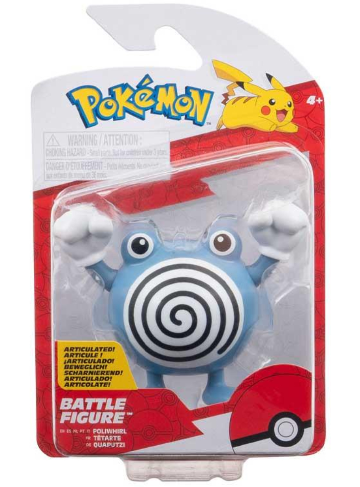 Pokemon Battle Poliwhirl (PKW3584)