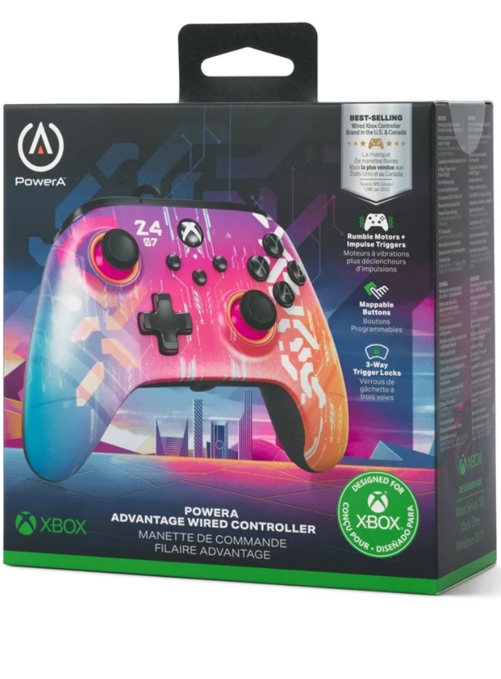 PowerA Enhanced Wired Controller Cyber Style - XBOX SERIES X/S