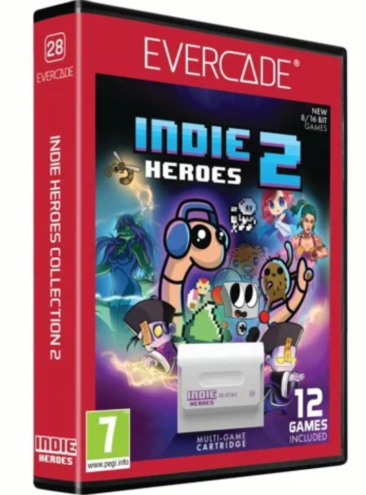 Blaze Evercade Indie Heroes Cartridge 2