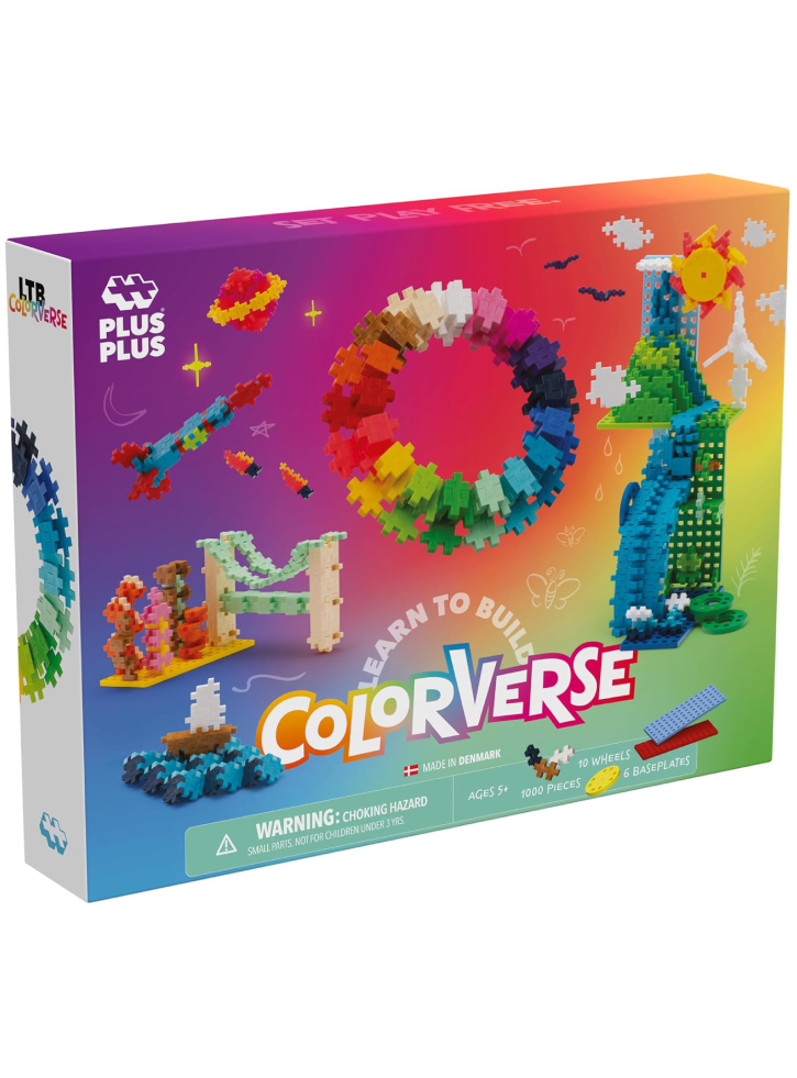 Plus Plus Learn to build Colorverse Super set (3972)