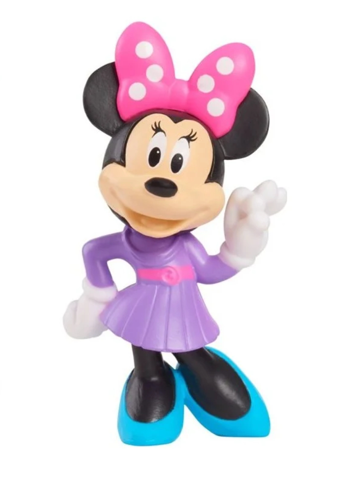 Disney Junior Minnie - Minnie Mouse in Purple Dress 6cm