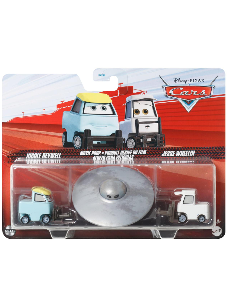 Disney Pixar Cars On the Road Double Clutch Daley & Jet Robinson (Set of 2) (HTX15)