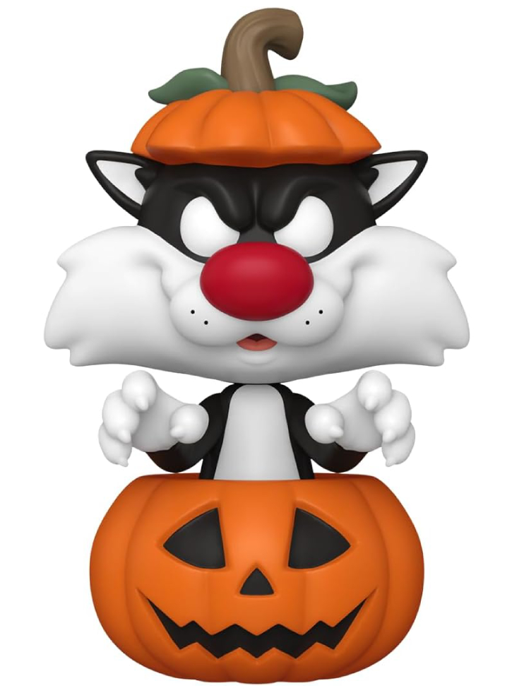 Funko Pop Animation Looney Tunes Halloween Sylvester with Pumpkin #1675 9cm