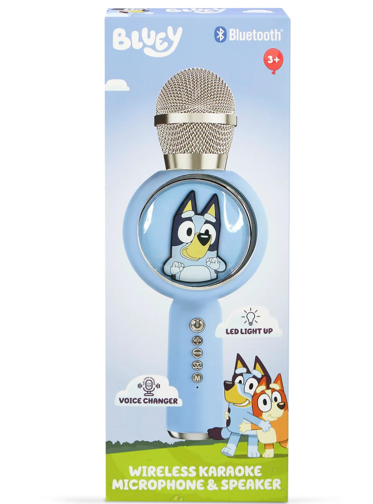 OTL Bluey PopSing LED Microphone