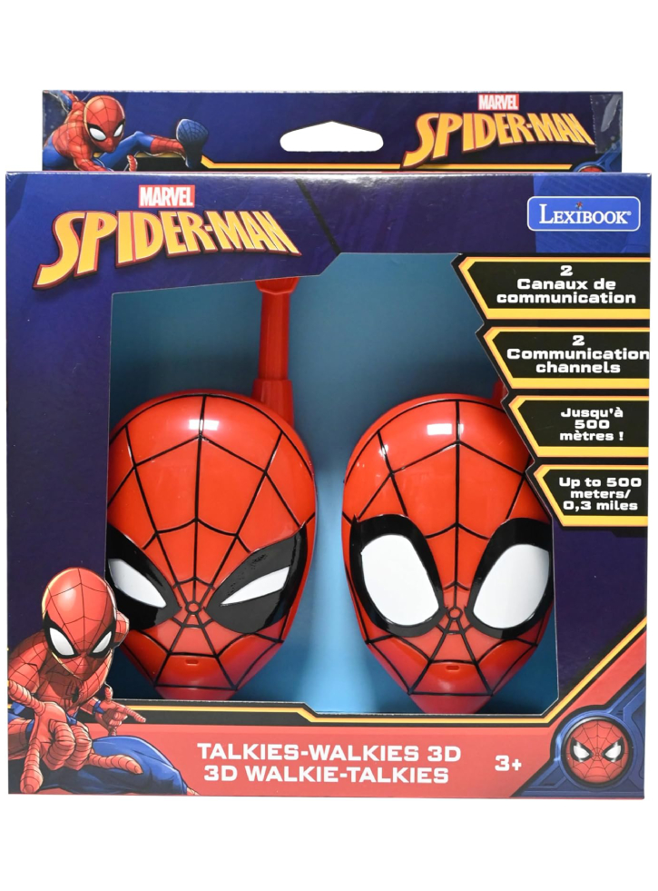Lexibook 3D Spiderman Walkie Talkies (TW18SP)