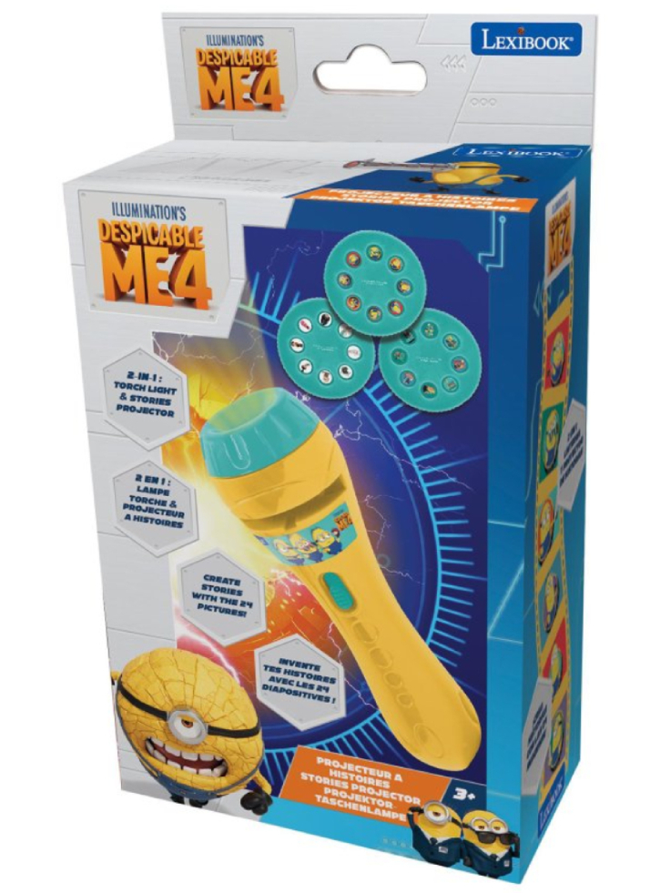 Lexibook Minions Stories Projector and Torch Light (LTC050DES)