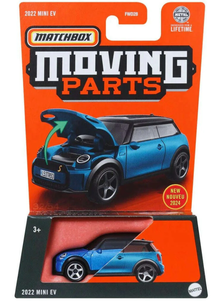 Matchbox Moving Parts 2022 Mini EV (HVM80)