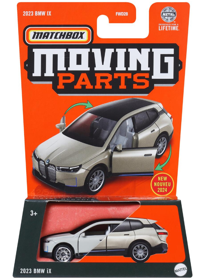 Matchbox Moving Parts 2023 BMW iX (HVM89)