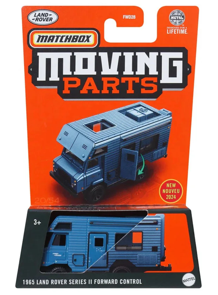 Matchbox Moving Parts 1965 Land Rover Series II Forward Control (HVM81)