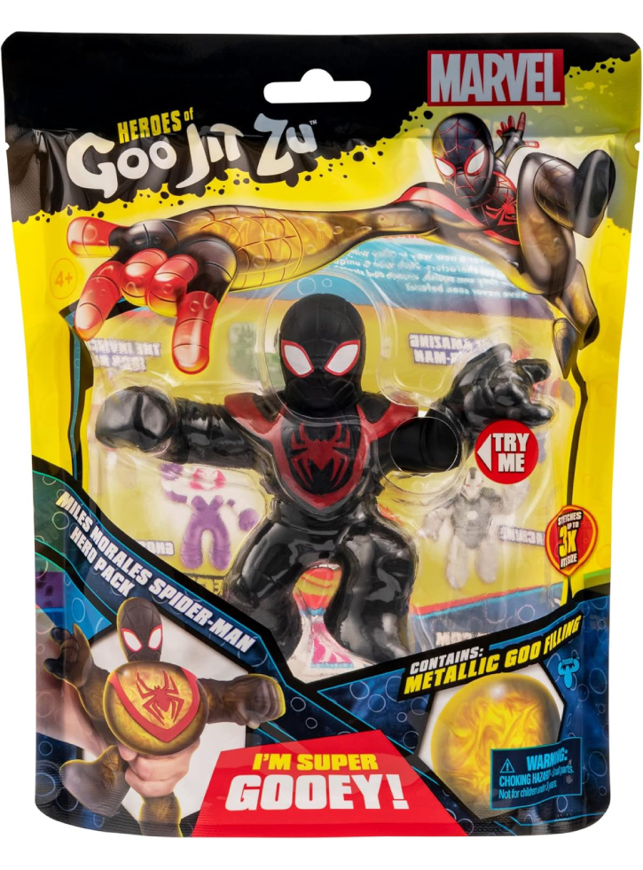 Goo Jit Zu Miles Morales Spider-Man Hero Pack (GJM06000)