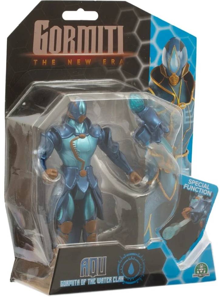 Gormiti The New Era Aqu Gormita of the Water Clan 15cm (GRV22400)