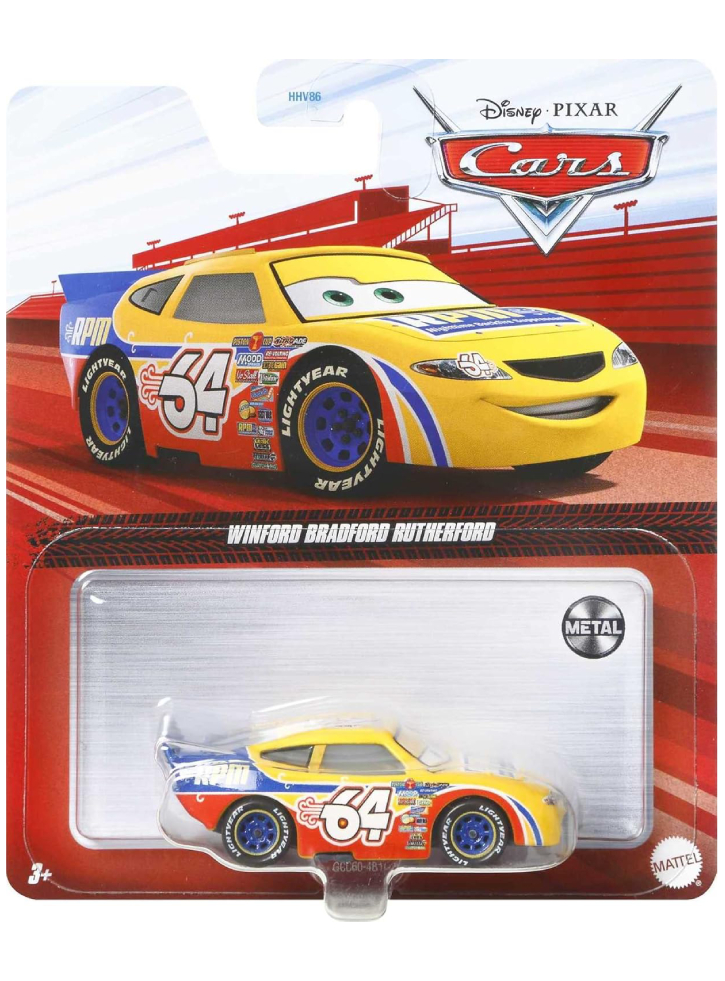 Disney Pixar Cars Winford Bradford Rutherford (GCC60)