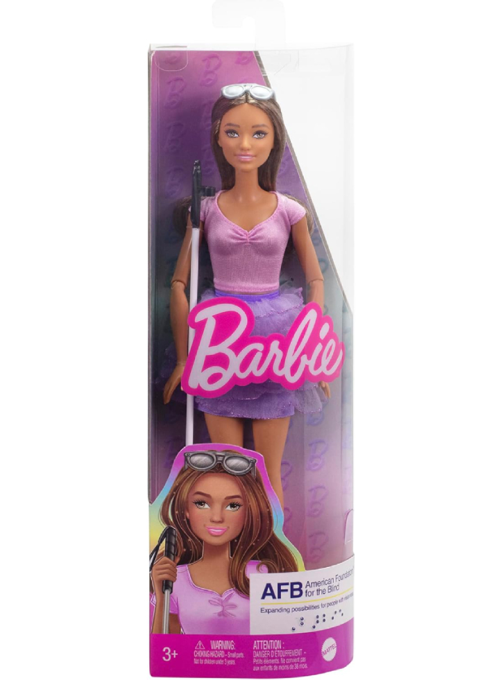Barbie Fashionistas #228 American Foundation for the Blind - Blind Doll (HRH17)