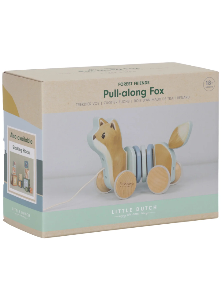 Little Dutch Pull-along Wiggle Fox Forest Friends (LD7257)