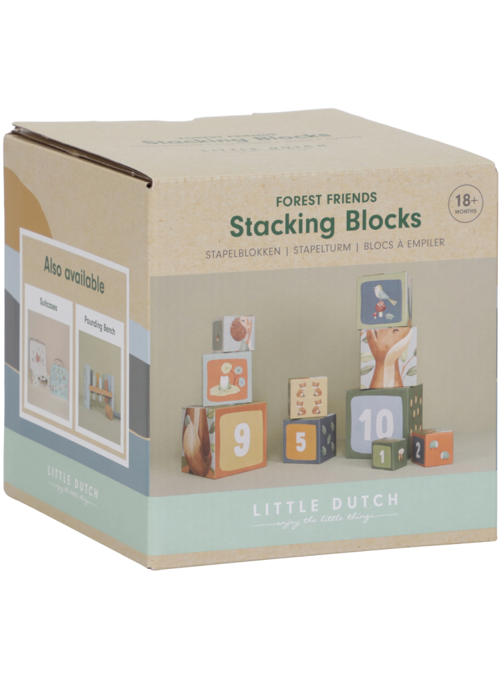 Little Dutch Building Blocks Forest Friends (LD7239)