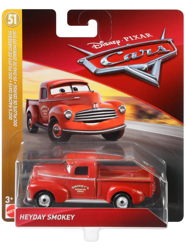 Cars 3 Die Cast Heyday Smokey (FLM36)