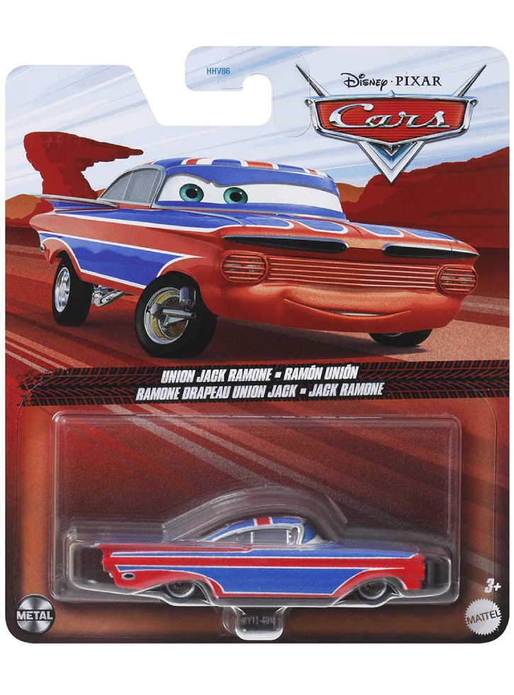 Disney Cars 3 Die Cast Union Jack Ramone