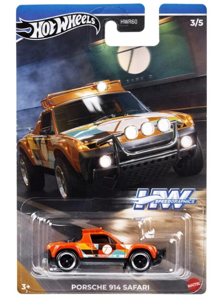 Hot Wheels Speed Graphics Porsche 914 Safari (HRT06)