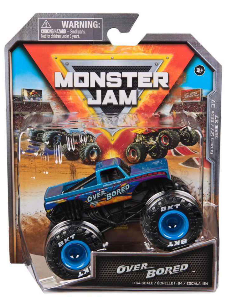 Monster Jam Series 37 Over Bored Vehicle (1:64) (20146084)