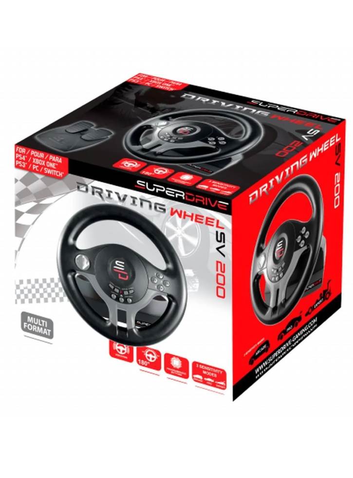 Subsonic Superdrive SV 250 - PS4/PS3/Xbox One/X/S/Switch/PC