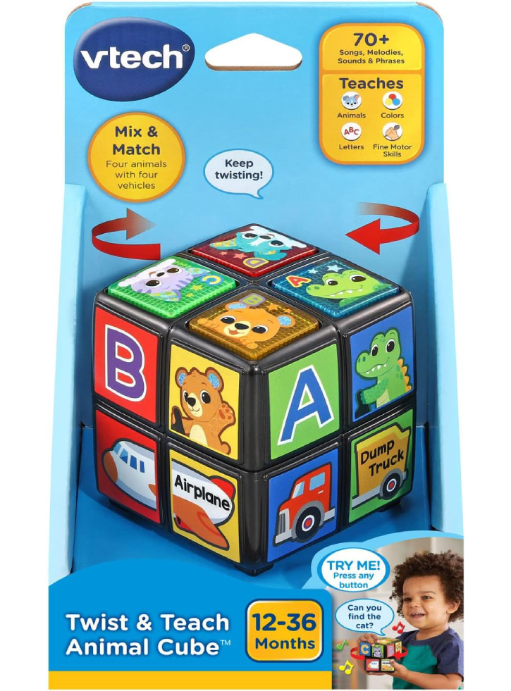 VTech Twist & Teach Animal Cube (950-558432)